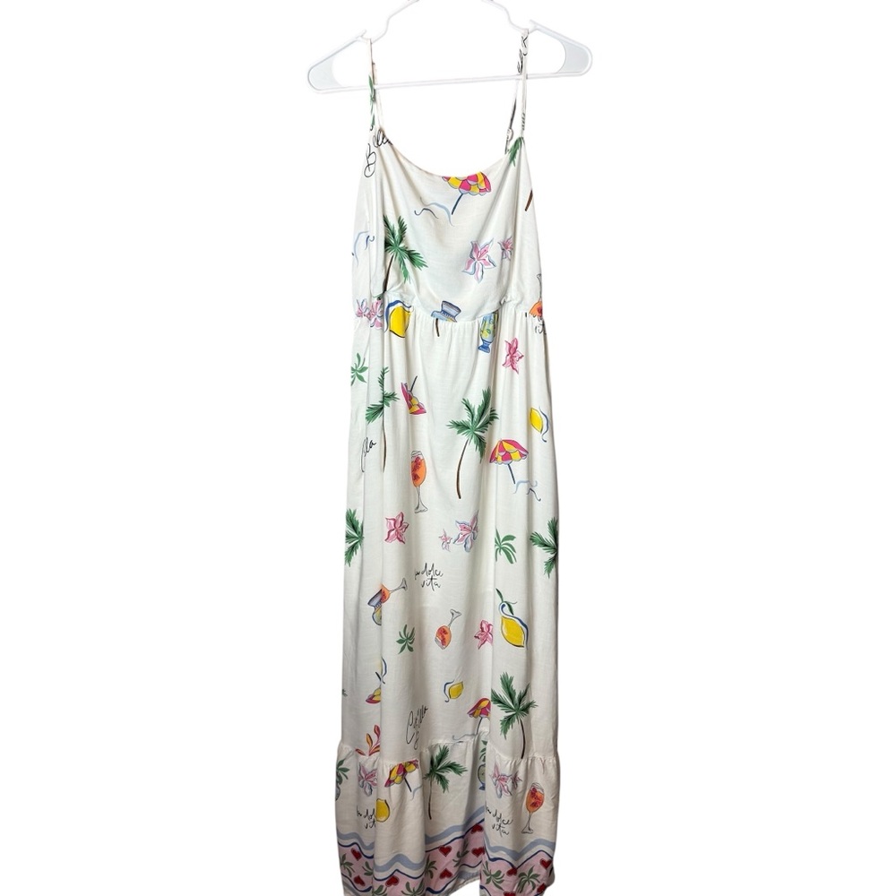 Paperheart Maxi Dress Palm Beach La Dolce Vita 14